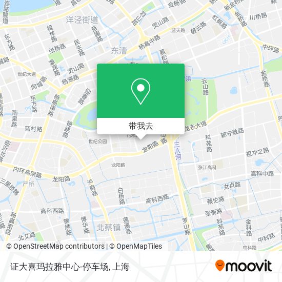 证大喜玛拉雅中心-停车场地图