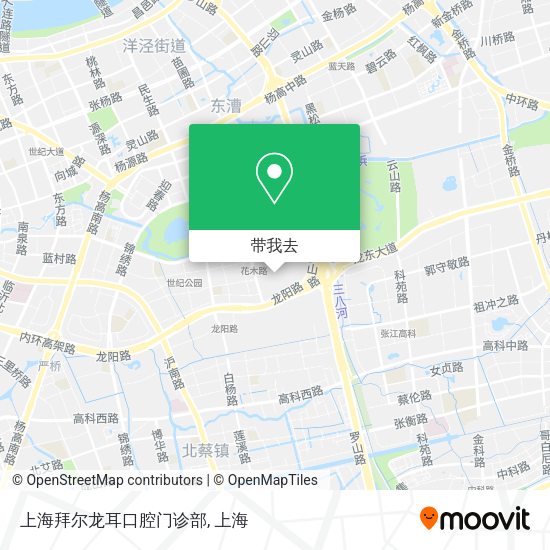 上海拜尔龙耳口腔门诊部地图
