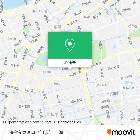 上海拜尔龙耳口腔门诊部地图