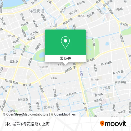 拜尔齿科(梅花路店)地图