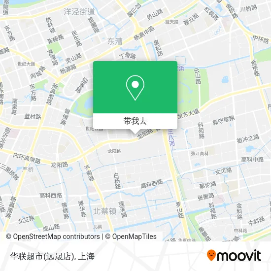 华联超市(远晟店)地图