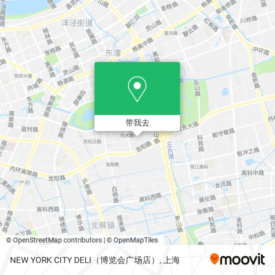 NEW YORK CITY DELI（博览会广场店）地图