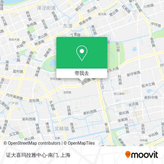 证大喜玛拉雅中心-南门地图