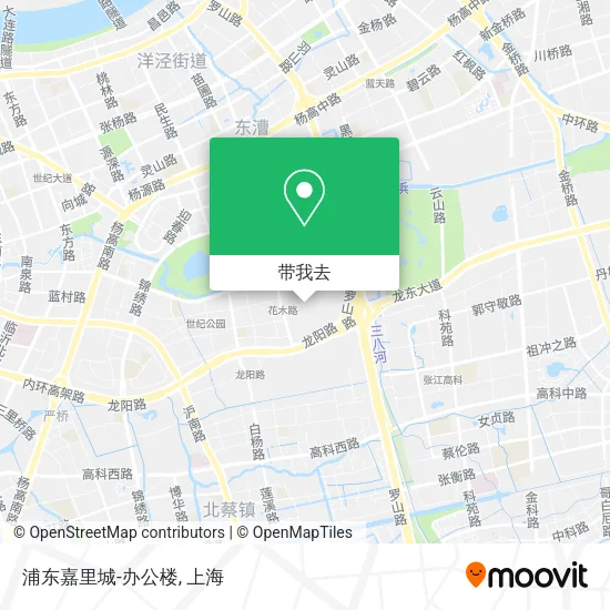浦东嘉里城-办公楼地图