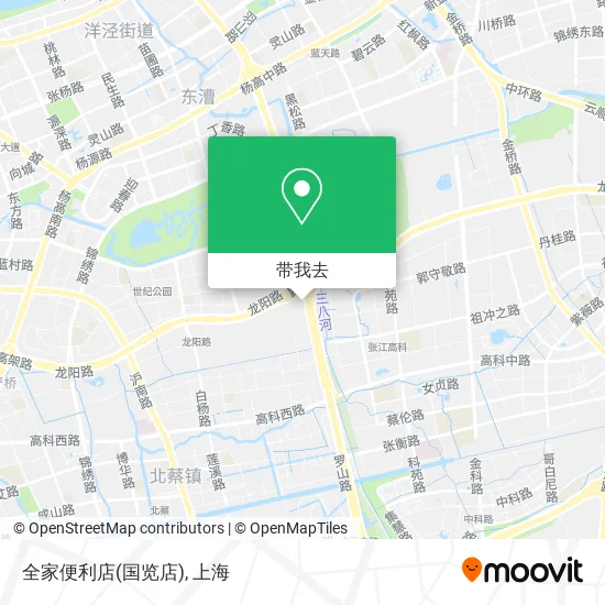 全家便利店(国览店)地图