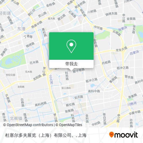 杜塞尔多夫展览（上海）有限公司。地图