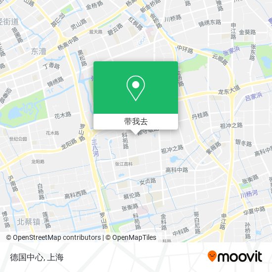 德国中心地图
