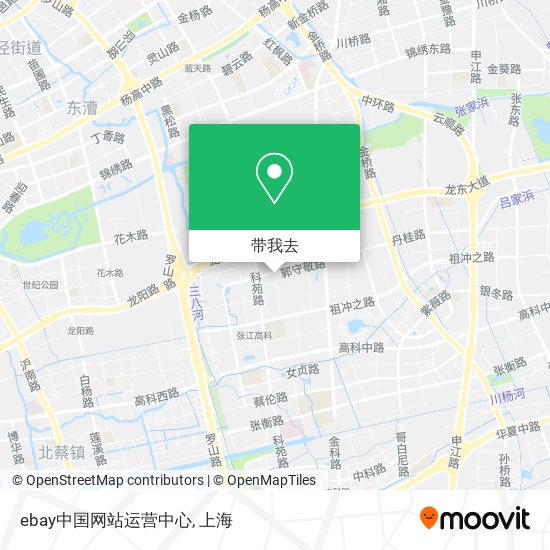 ebay中国网站运营中心地图