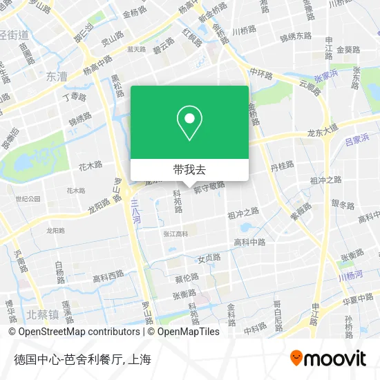 德国中心-芭舍利餐厅地图