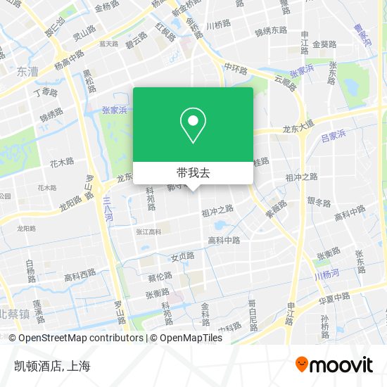凯顿酒店地图