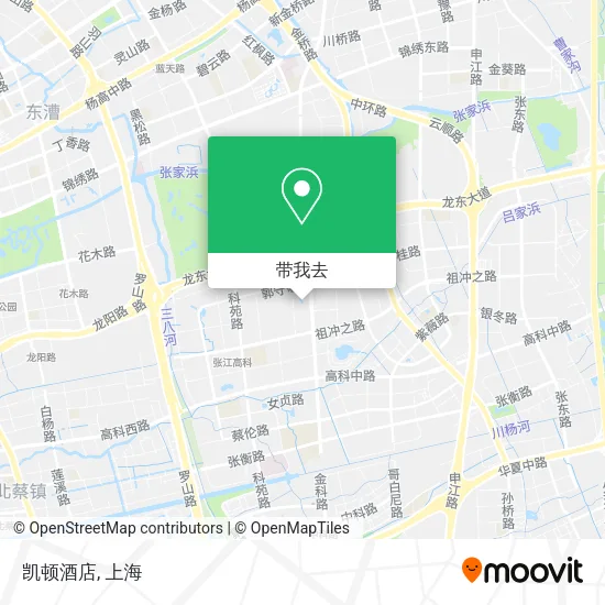 凯顿酒店地图