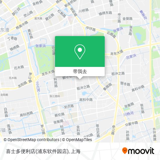 喜士多便利店(浦东软件园店)地图