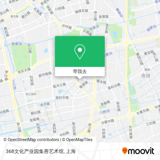 368文化产业园集善艺术馆地图