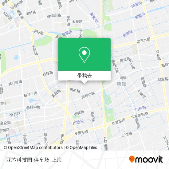 亚芯科技园-停车场地图