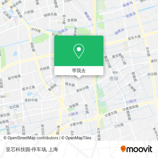亚芯科技园-停车场地图
