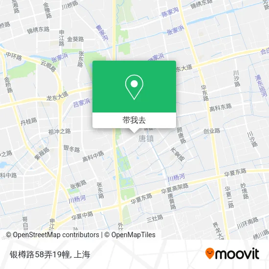 银樽路58弄19幢地图