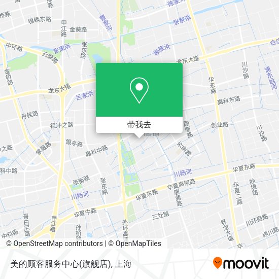美的顾客服务中心(旗舰店)地图