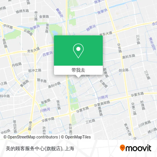 美的顾客服务中心(旗舰店)地图