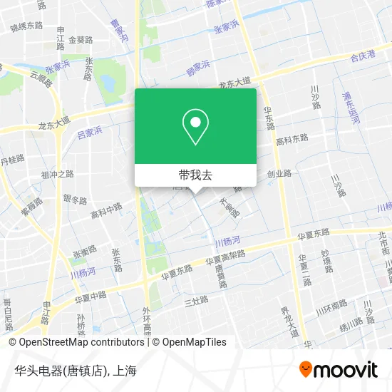 华头电器(唐镇店)地图