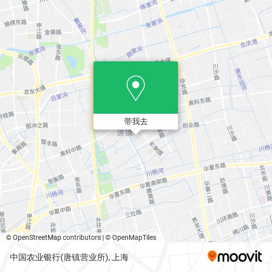 中国农业银行(唐镇营业所)地图