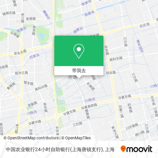 中国农业银行24小时自助银行(上海唐镇支行)地图