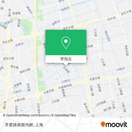 齐爱路南新沟桥地图
