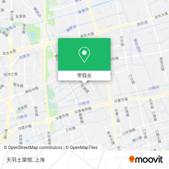 天羽土菜馆地图