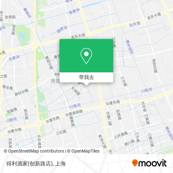 得利酒家(创新路店)地图