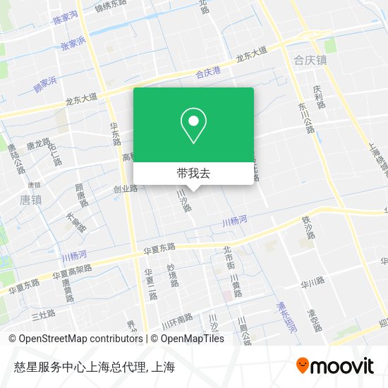 慈星服务中心上海总代理地图
