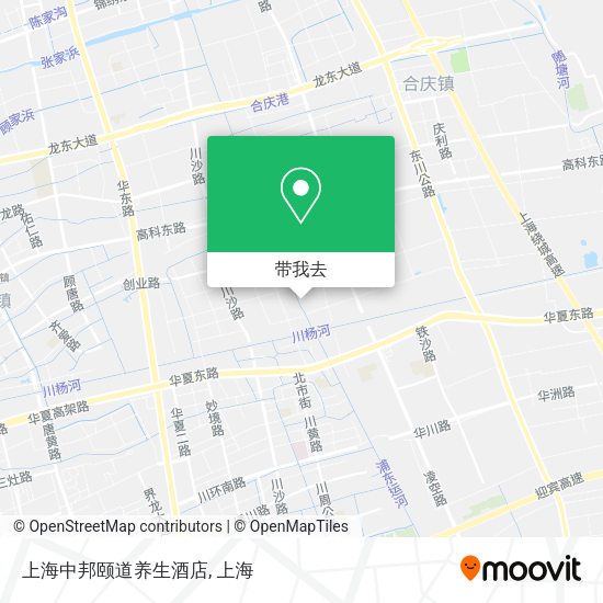 上海中邦颐道养生酒店地图