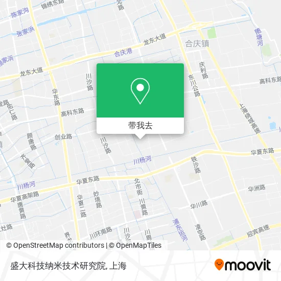 盛大科技纳米技术研究院地图