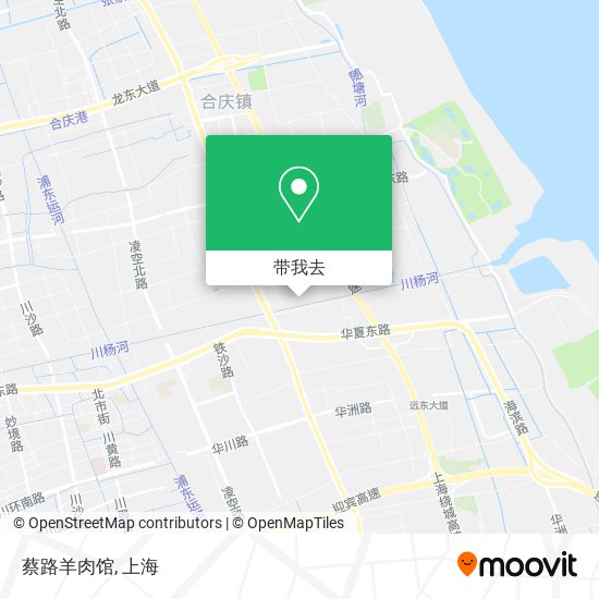 蔡路羊肉馆地图