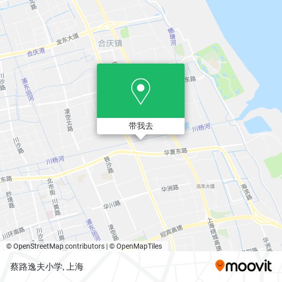 蔡路逸夫小学地图