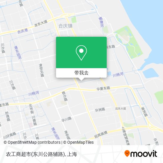 农工商超市(东川公路辅路)地图