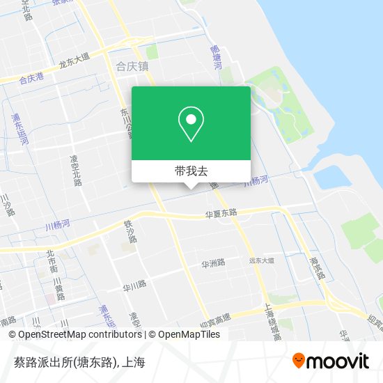 蔡路派出所(塘东路)地图