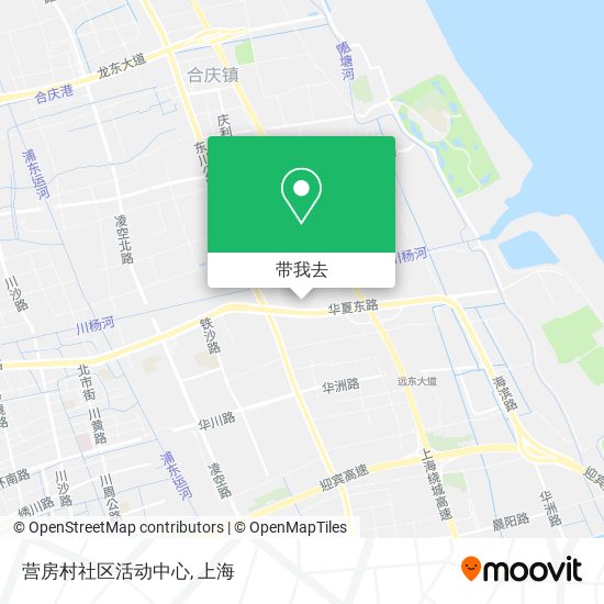 营房村社区活动中心地图