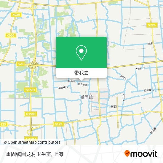 重固镇回龙村卫生室地图