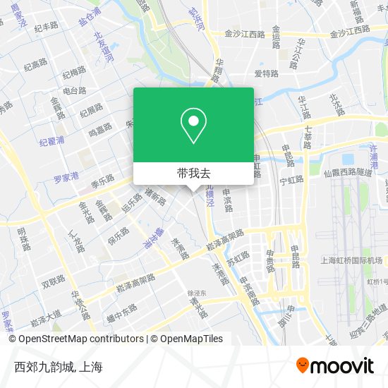 西郊九韵城地图