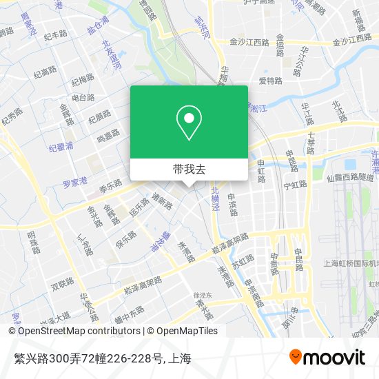 繁兴路300弄72幢226-228号地图