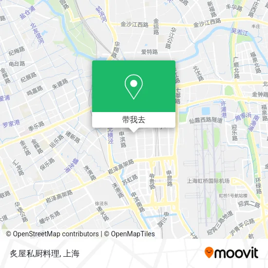 炙屋私厨料理地图