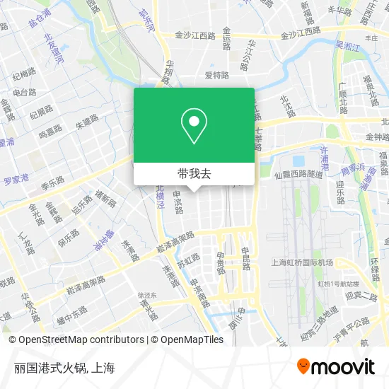 丽国港式火锅地图