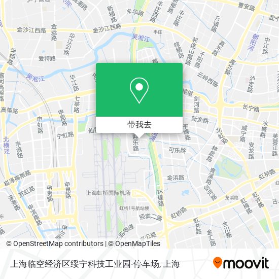 上海临空经济区绥宁科技工业园-停车场地图