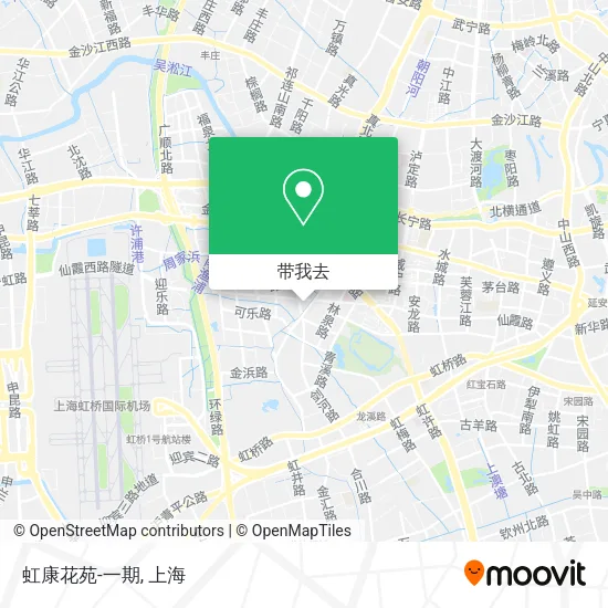 虹康花苑-一期地图