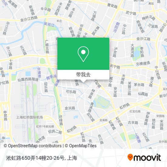 淞虹路650弄14幢20-26号地图