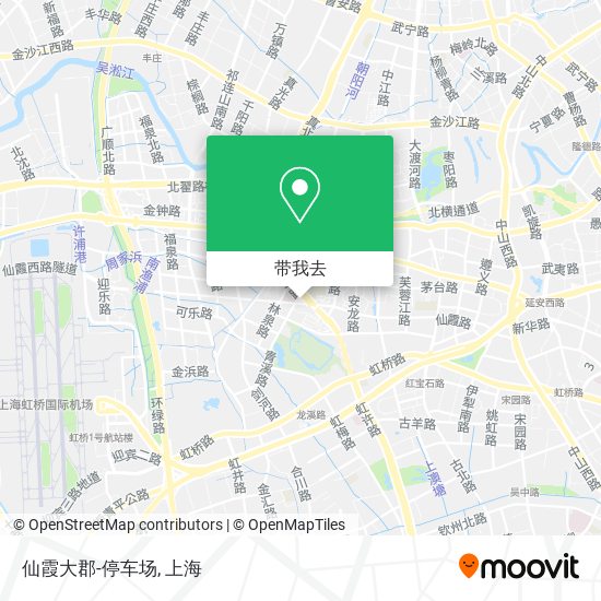 仙霞大郡-停车场地图