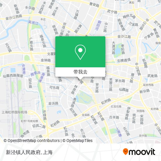新泾镇人民政府地图