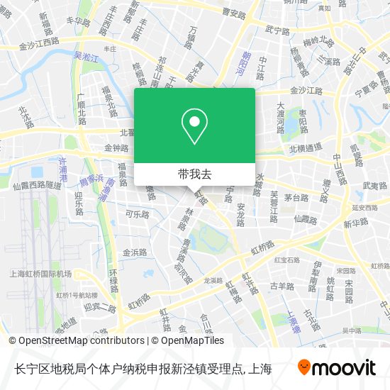长宁区地税局个体户纳税申报新泾镇受理点地图