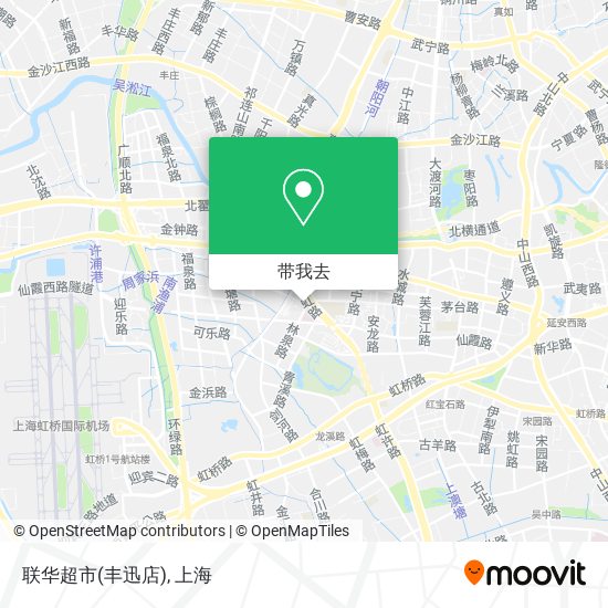 联华超市(丰迅店)地图