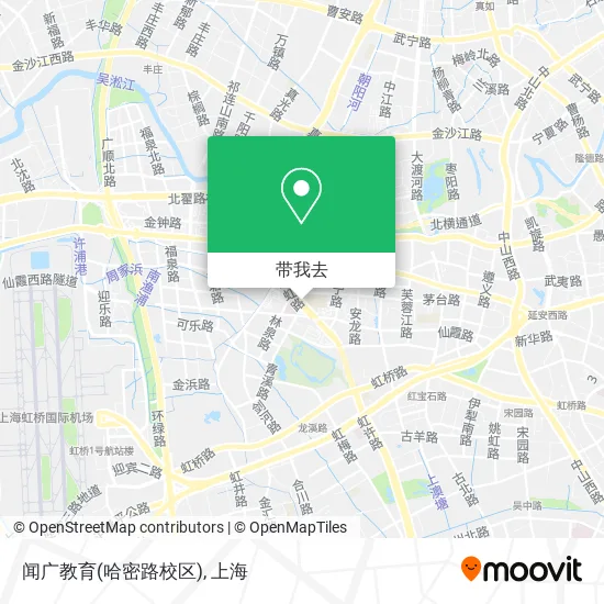闻广教育(哈密路校区)地图