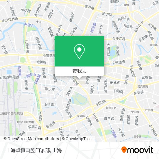 上海卓恒口腔门诊部地图